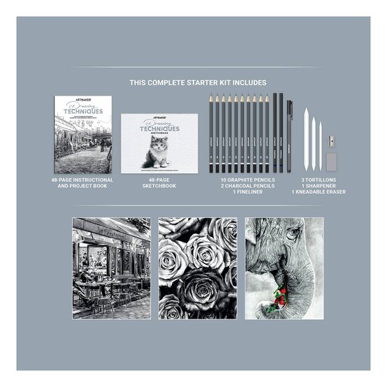 Artmaker Drawing Techniques Kit image number 2