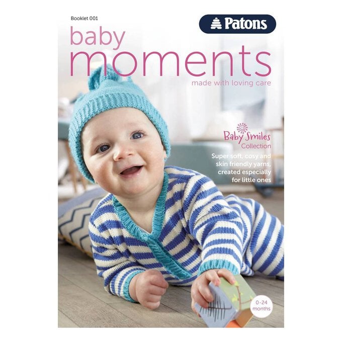 Patons Baby Moments Pattern Book 001 image number 1
