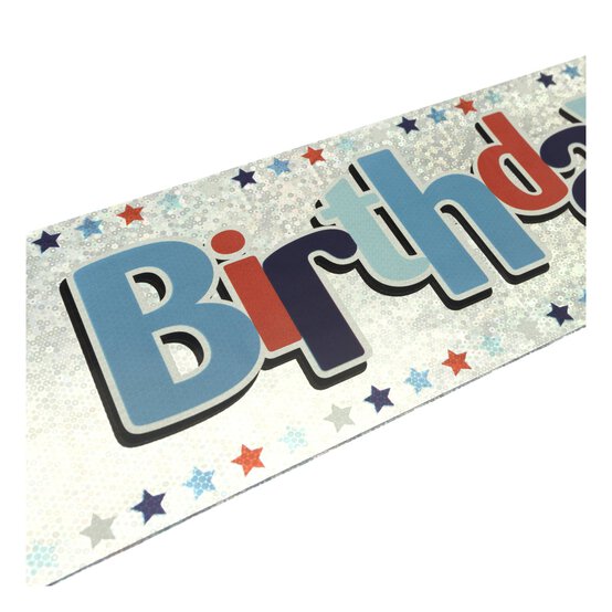 Birthday Boy Banner 2.5m image number 3