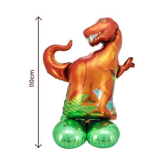 Standing Dinosaur Balloon 1.1m image number 2