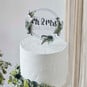 Cricut: How to Make a Botanical Wedding Cake Topper image number 1