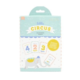 Violet Studio Little Circus Milestone Cards 18 Pack