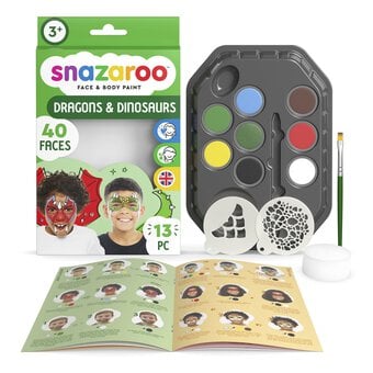 Snazaroo Dragons and Dinosaurs Face Paint Kit image number 2