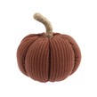 Brown Cotton Viscose Pumpkin 9cm