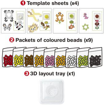 Aquabeads 3D Animal Theme Refill Pack image number 3