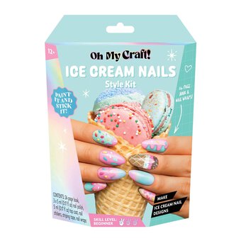 Oh My Craft! Ice Cream Nail Art Mini Kit