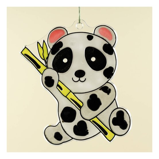 Panda Plastic Suncatcher image number 3