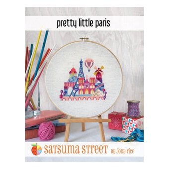 Satsuma Street Pretty Little Paris Cross Stitch Chart