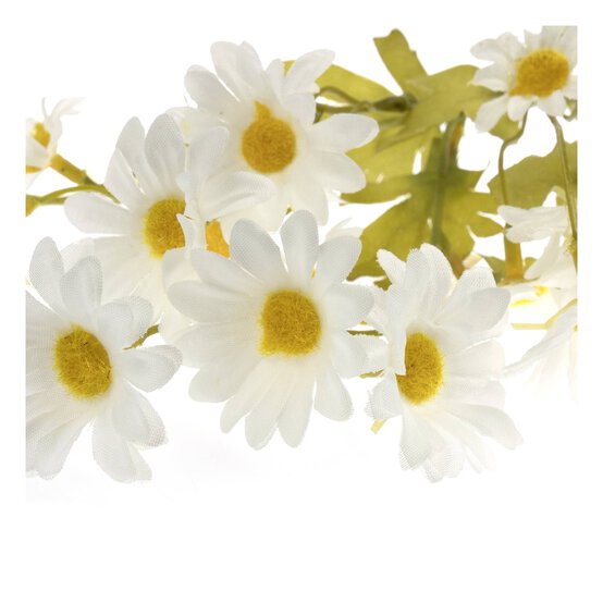 White Daisy Spray 62cm image number 4