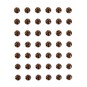 Leopard Adhesive Gems 10mm 42 Pack image number 1