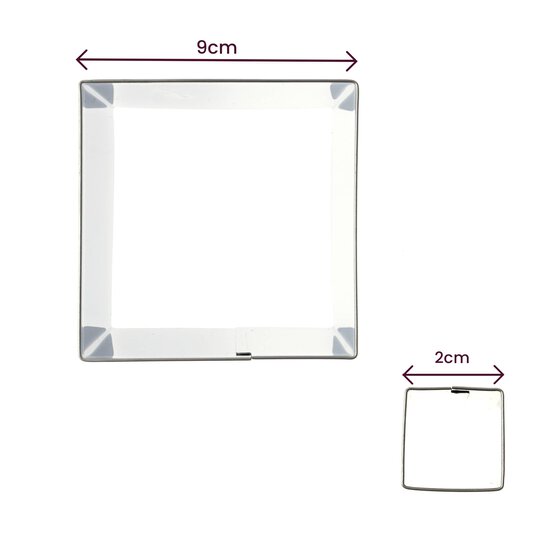 Whisk Square Nested Cutters 11 Pieces image number 4