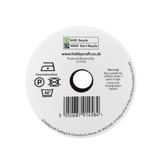 Holly and Berries Wire Edge Printed Ribbon 63mm x 3m image number 4