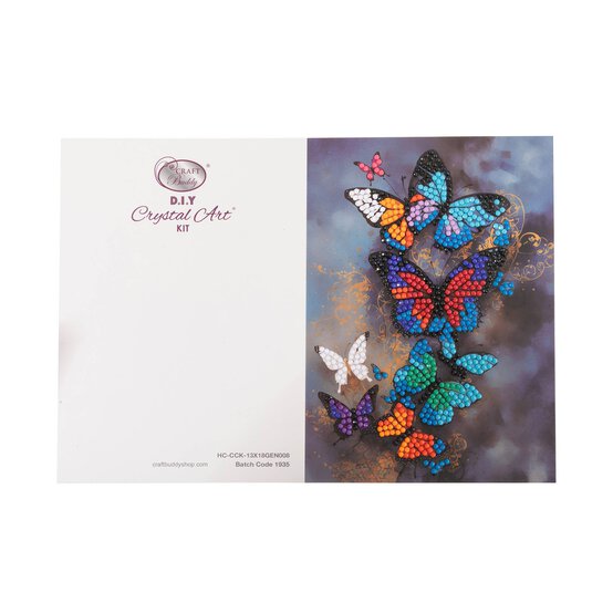 Crystal Art Butterfly Dreams Card Kit image number 2