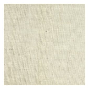 Parchment Hessian Fabric by the Metre image number 2
