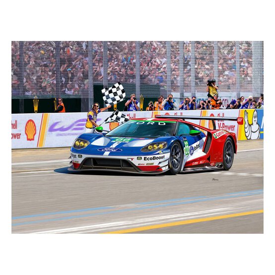 Revell Ford GT Le Mans 2017 Model Kit image number 5