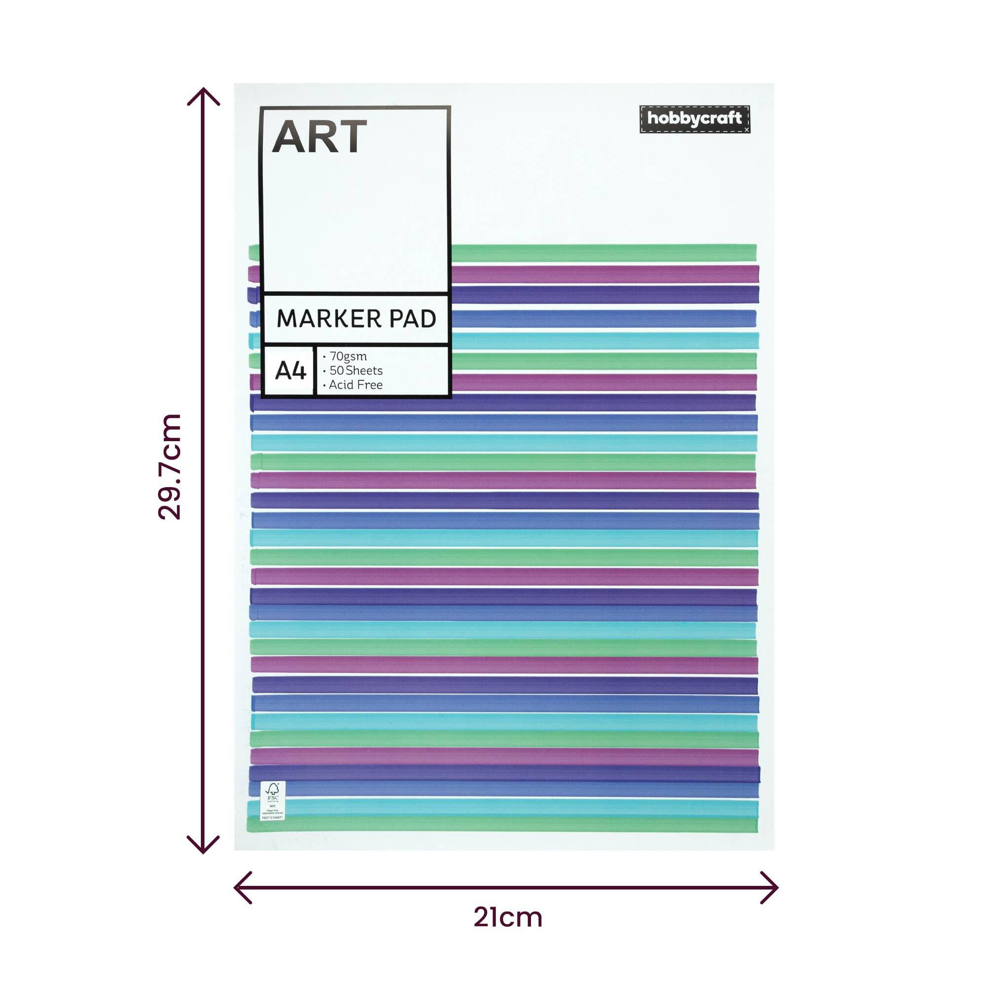 Marker Pad A4 50 Sheets | Hobbycraft