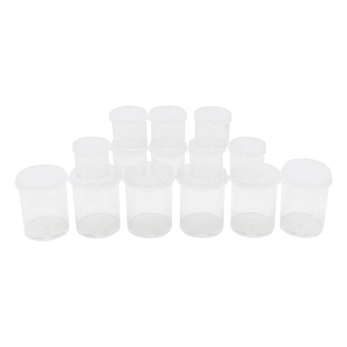 Assorted Paint Storage Cups 14 Pack image number 1