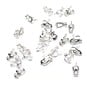 Beads Unlimited Silver Plated Midi Ear Clips 8 Pack image number 1