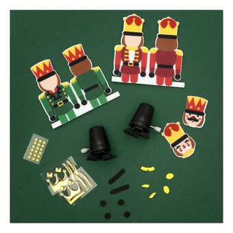 Make Your Own Mechanical Christmas Nutcrackers 2 Pack