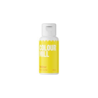 Colour Mill Yellow Oil Blend Food Colouring 20ml
