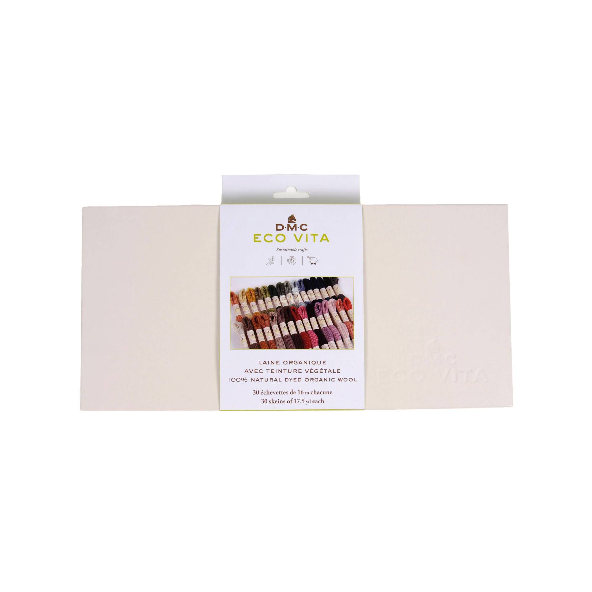 DMC Eco Vita Organic Wool Threads 16m 30 Pack | Hobbycraft