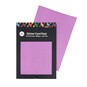 Purple Glitter Card A4 16 Pack image number 1