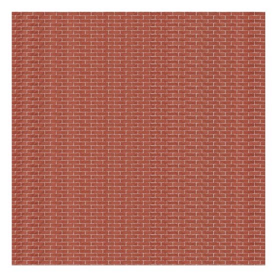 Doll&rsquo;s House Red Brick Wallpaper 42cm x 60cm image number 2