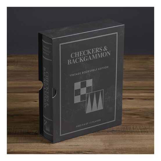 Bookshelf Checkers and Backgammon  image number 7