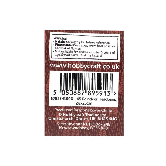 Reindeer Antlers Headband image number 6