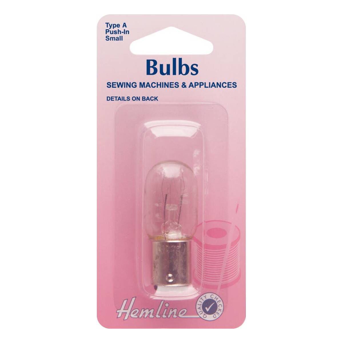 Hemline Small Sewing Machine Light Bulb Hobbycraft