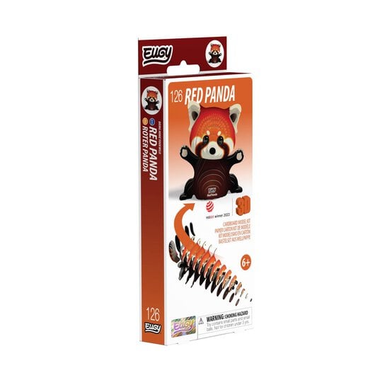 Eugy 3D Red Panda Model image number 6