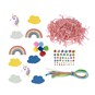 Unicorn and Rainbow Bonnet Making Kit image number 4