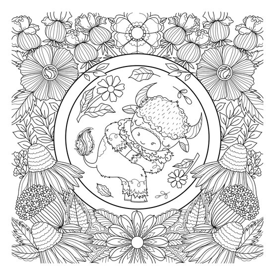 Yoga Animals So Cute Colouring Book image number 2