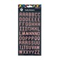 Pink Puffy Alphabet Stickers image number 4