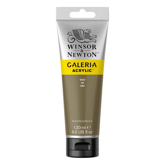 Winsor & Newton Galeria Gold Acrylic Paint 120ml image number 1