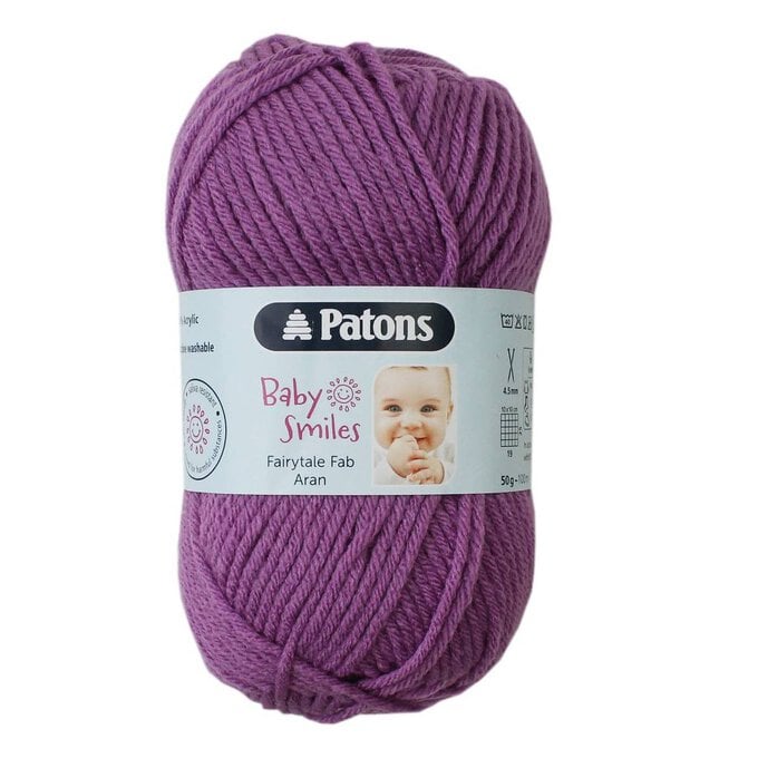 Patons Orchid Fairytale Fab Aran Yarn 50g image number 1