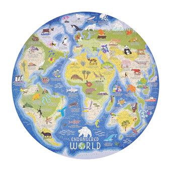 Ridley’s Endangered World Jigsaw Puzzle 1000 Pieces