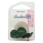 Hemline Emerald Basic Fish Eye Button 8 Pack image number 2