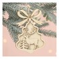 Hanging Wooden Stag in Tree Decoration 12.5cm image number 1