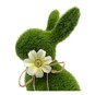 Faux Grass Bunny with Flower 15.5cm image number 4