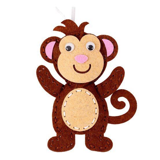 Monkey Felt Sewing Kit image number 2