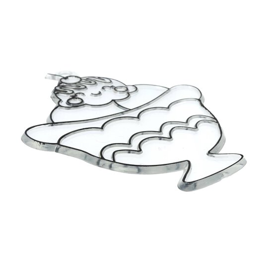 Sundae Face Plastic Suncatcher image number 3