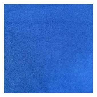 Royal Blue Polar Fleece Fabric by the Metre