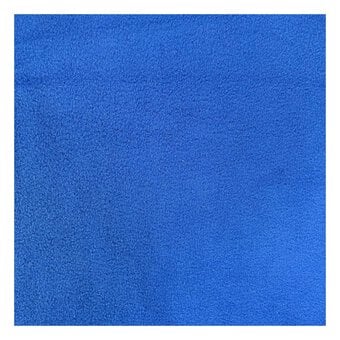 Royal Blue Polar Fleece Fabric by the Metre