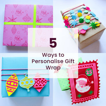 Cricut: 5 Ways to Personalise Gift Wrap