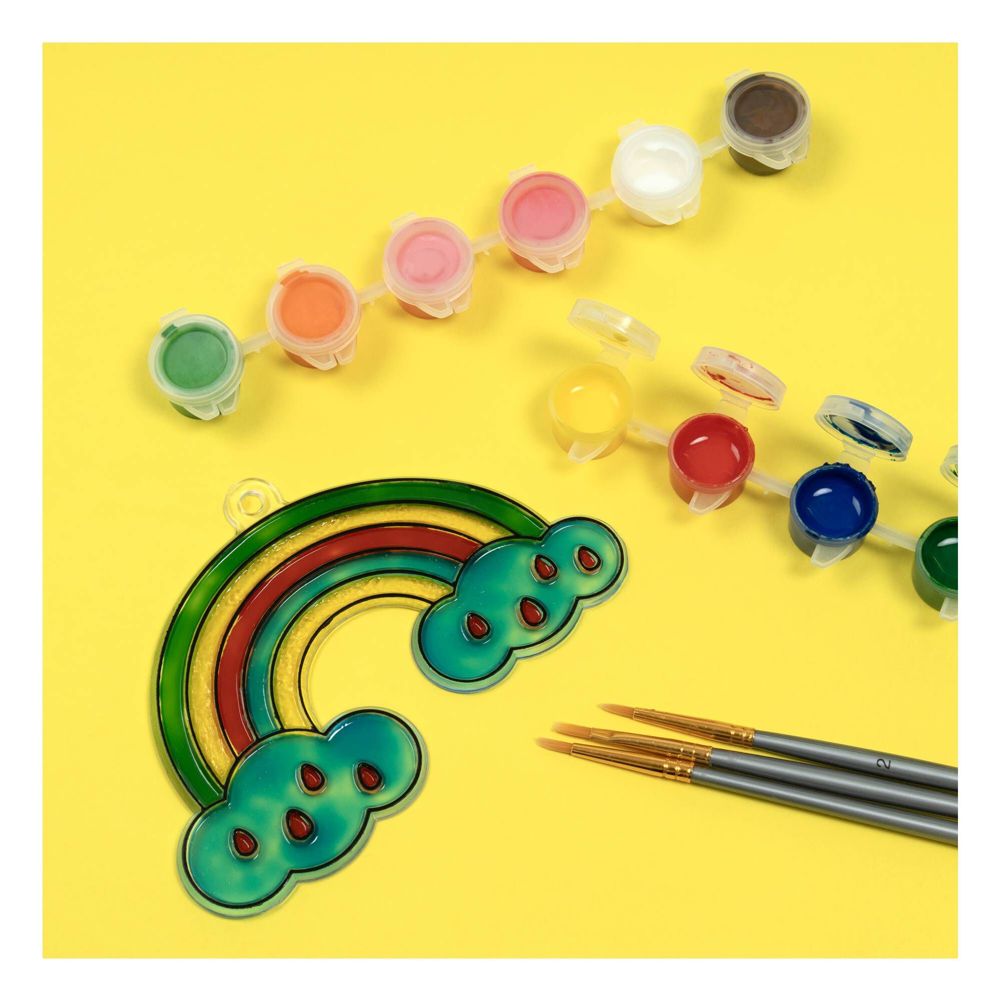 Rainbow Plastic Suncatcher Hobbycraft