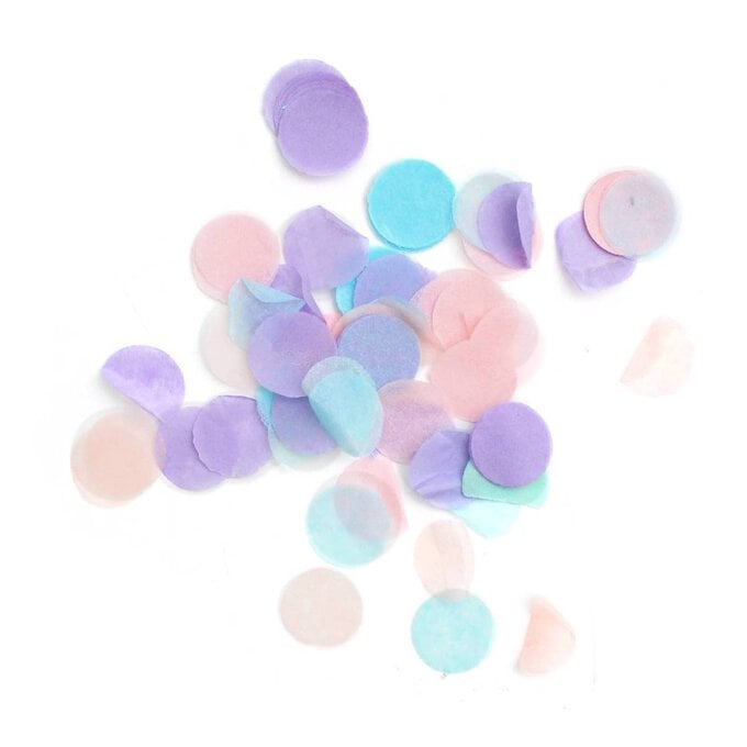 Pastel Biodegradable Confetti Circles 13g