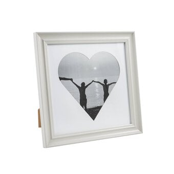 Vintage Grey Heart Picture Frame 20cm x 20cm  image number 2