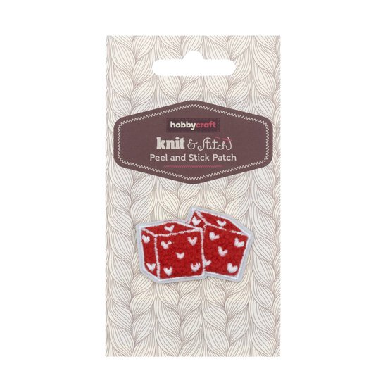 Fluffy Dice Peel and Stick Patch image number 4