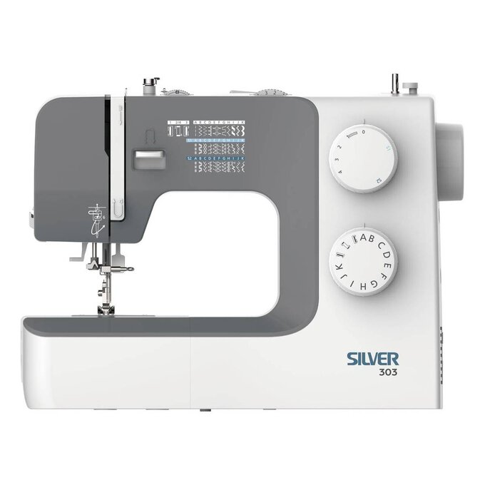Silver 303 Sewing Machine image number 1